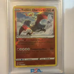 2023 Pokemon SWSH Radiant Charizard Crown Zenith #020 PSA 10 - Image 2