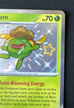 GLOOM 93/91 NM SHINY RARE PALDEAN FATES POKEMON 2024 - Image 3