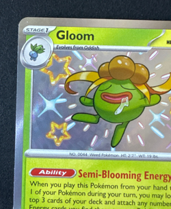 GLOOM 93/91 NM SHINY RARE PALDEAN FATES POKEMON 2024 - Image 4