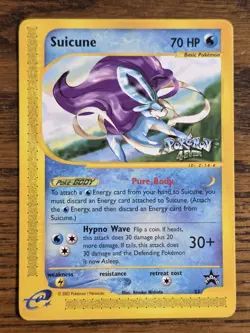 Pokemon Wotc Black Star Promo # 53 Suicune,,Not Played,, - Image 1