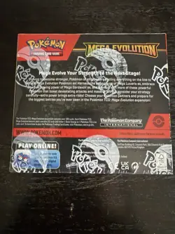 Pokemon TCG Mega Evolution Enhanced Booster Box New Factory Sealed 36 Packs - Image 2