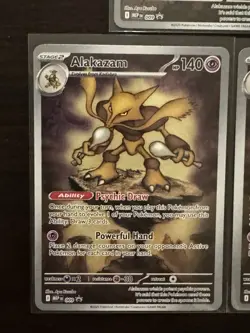 Alakazam - MEP009 - MEP Black Star Promos NM-Mint Pokemon ME - Mega Evolution - Image 2