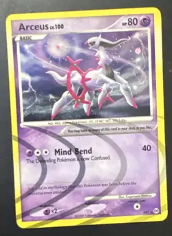 Arceus AR7 Holo Rare Platinum Arceus Pokemon 570 - Image 1