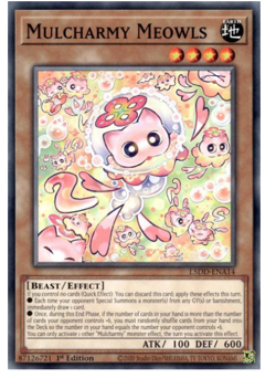 Mulcharmy Meowls - L5DD-ENA14 - Common YuGiOh - Image 1