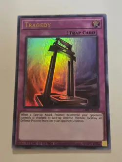Tragedy LART-EN030 Ultra Rare Yugioh The Lost Art Promotion Limited Edition Mint - Image 1