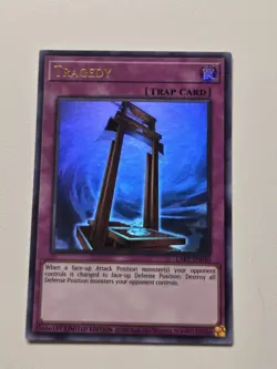 Tragedy LART-EN030 Ultra Rare Yugioh The Lost Art Promotion Limited Edition Mint - Image 2
