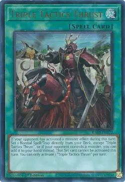 Yugioh! LP Triple Tactics Thrust - RA03-EN072 - Ultra Rare - 1st Edition Lightly - Image 1
