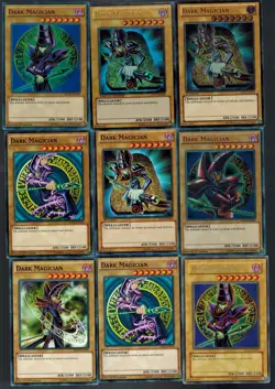 All 9 Different Dark* Magician** Artworks* 1_Ultimate 3_Ultras Rare YUGIOH YSYR - Image 1