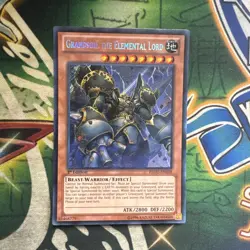 Yugioh! Grandsoil the Elemental Lord REDU-EN038 Secret Rare 1st Edition NM - Image 1