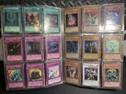 | Yugioh Vintage Binder Collection Lot With Foils, Rares, Commons NM-HP 🔥 | - Image 1