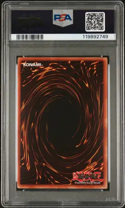 2002 YU-GI-OH! MRL-MAGIC RULER #103 SERPENT NIGHT DRAGON PSA 9 - Image 2