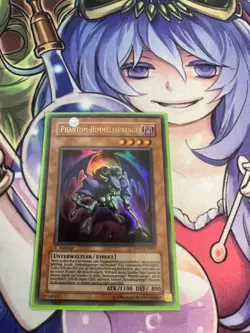 PHANTOM SKYBLASTER ULTRA RARE GERMAN DP07-EN007 DE007 LIGHT PLAY YUGIOH - Image 1