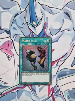 Snatch Steal 1st Edition Collectors Rare PHRE Yugioh Card - Image 1