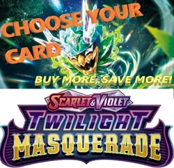 Pokemon TCG Twilight Masquerade Singles Collection **CHOOSE YOUR CARD** - Image 1