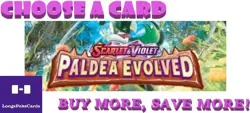 Pokemon TCG Paldea Evolved Singles Collection **CHOOSE YOUR CARD** - Image 1