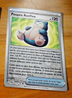 POKEMON FAILLE PARADOXE CARD REVERSE HOLO CARTE 175/182 PAR FR JCC MINT 2023 - Image 1