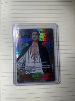 Shanks Manga PRB1 OP01-120 (Parallel) (Manga) Romance Dawn Foil- One Piece Card - Image 1