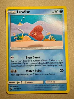POKEMON Trading Card Basic Luvdisc HP70 44/168 - Image 1