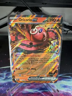 Pokemon TCG Oricorio EX 018/094 Phantasmal Flames Double Rare Card NM/M - Image 1