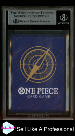 EDWARD NEWGATE SP 2025 ONE PIECE CARD GAME ROYAL BLOOD ST15002 BGS 9 - Image 2