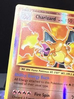 Pokemon Card Charizard 11/108 Reverse Holo Rare XY Evolutions Set Light Play - Image 3