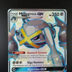 Metagross GX 157a/145 Pokemon Hidden Fates Holo Full Art Card - Image 2