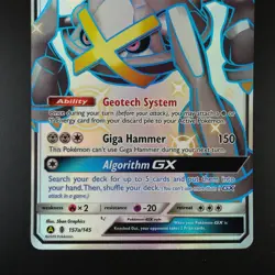 Metagross GX 157a/145 Pokemon Hidden Fates Holo Full Art Card - Image 3