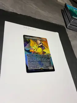 Magic the Gathering MTG Cloud, Midgar Mercenary x1 Chocobo Track FOIL Card NM/M - Image 3