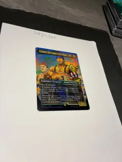 Magic the Gathering MTG Wakka, Devoted Guardian x1 Chocobo Track FOIL Card NM/M - Image 2