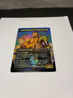 Magic the Gathering MTG Wakka, Devoted Guardian x1 Chocobo Track FOIL Card NM/M - Image 4