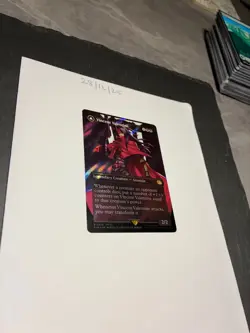 Magic the Gathering MTG Vincent Valentine x1 Rare B'less SURGE FOIL Card NM/M - Image 3