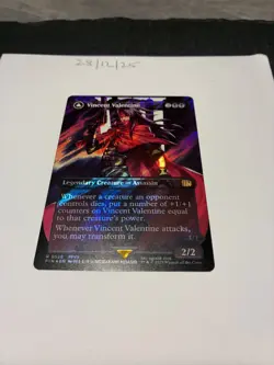 Magic the Gathering MTG Vincent Valentine x1 Rare B'less SURGE FOIL Card NM/M - Image 5
