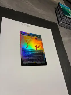 Magic the Gathering MTG Travelling Chocobo x1 Mythic B'less FOIL Card NM/M Final - Image 3