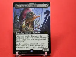 Lord Skitter, Sewer King (Extended Art) Wilds of Eldraine Regular NM - Image 1
