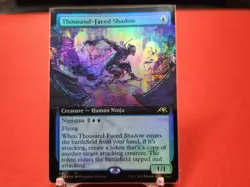 Thousand-Faced Shadow (Extended Art) Kamigawa: Neon Dynasty Foil LP - Image 1