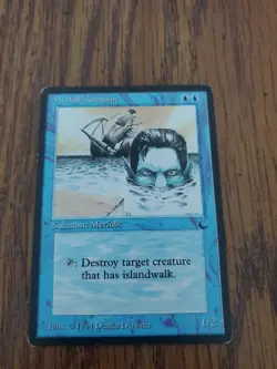 Merfolk Assassin The Dark Blue Uncommon Magic the Gathering MTG NM-SP - Image 1