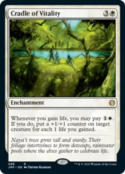 1 x Cradle of Vitality - Jumpstart - NM-Mint - MTG - Image 1