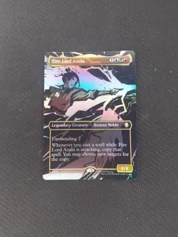 Fire Lord Azula (0313) (Borderless) Avatar: The Last Airbender Foil - Image 1