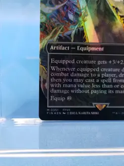 Buster Sword (Borderless) Final Fantasy Foil - Image 4