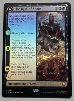 MTG Avatar: TLA The Rise of Sozin Enchantment - Saga MYTHIC FOIL #0117 - Image 1