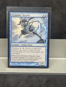 Mistblade Shinobi X1 LP Betrayers of Kamigawa MTG - Image 1