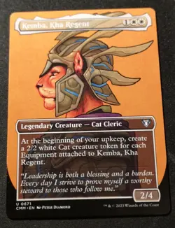 Kemba, Kha Regent - Borderless - CMM - MTG - EN - NM - 0671 - Image 1