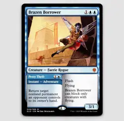 Brazen Borrower // Petty Theft - ELD #39 Mythic - NM Throne of Eldraine - Image 1
