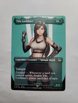 MTG - Tifa Lockhart (Borderless) Final Fantasy Regular R#0391 - Image 1