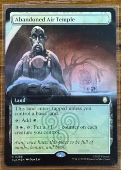 Abandoned Air Temple #386 · Avatar: The Last Airbender · Extended Art · Foil - Image 1