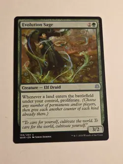 Evolution Sage X1 WAR MTG War Of The Spark - Image 1