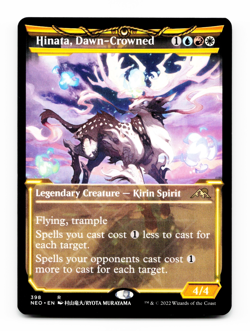 Hinata, Dawn-Crowned (Showcase) - [Kamigawa Neon Dynasty] Magic MTG - NM 💧🔥⚪ - Image 1