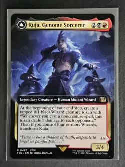 MTG Final Fantasy Kuja, Genome Sorcerer (Extended Art) Non-foil R 497 - Image 1