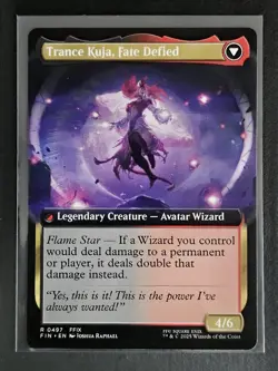MTG Final Fantasy Kuja, Genome Sorcerer (Extended Art) Non-foil R 497 - Image 2