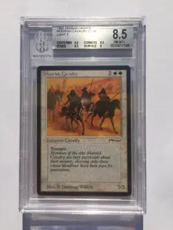 BGS 8.5 Quad | Moorish Cavalry [Light] | MtG Arabian Nights | [9.5, 8.5, 8.5, 9] - Image 1
